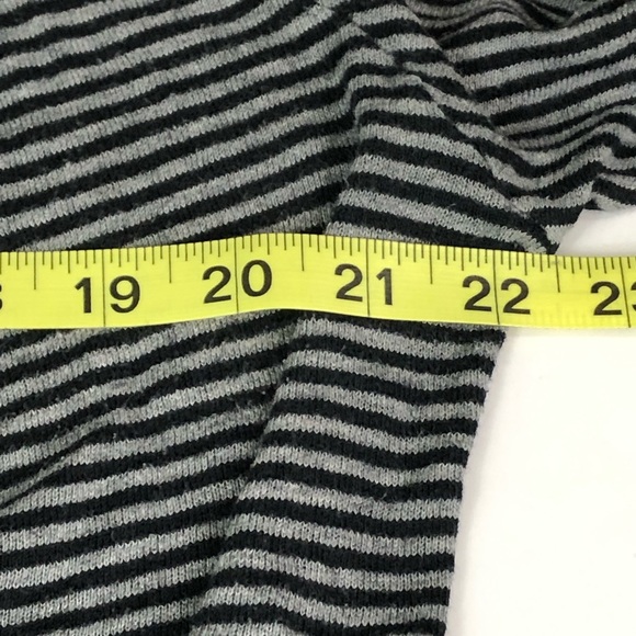 Norma Kamali Gray & Black Waterfall Cardigan XL - Picture 6 of 8